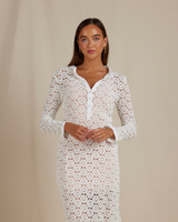 Milos Dress, Pearl