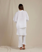 Pari Pant, White
