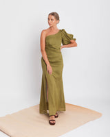 Kez Maxi Dress, Linen