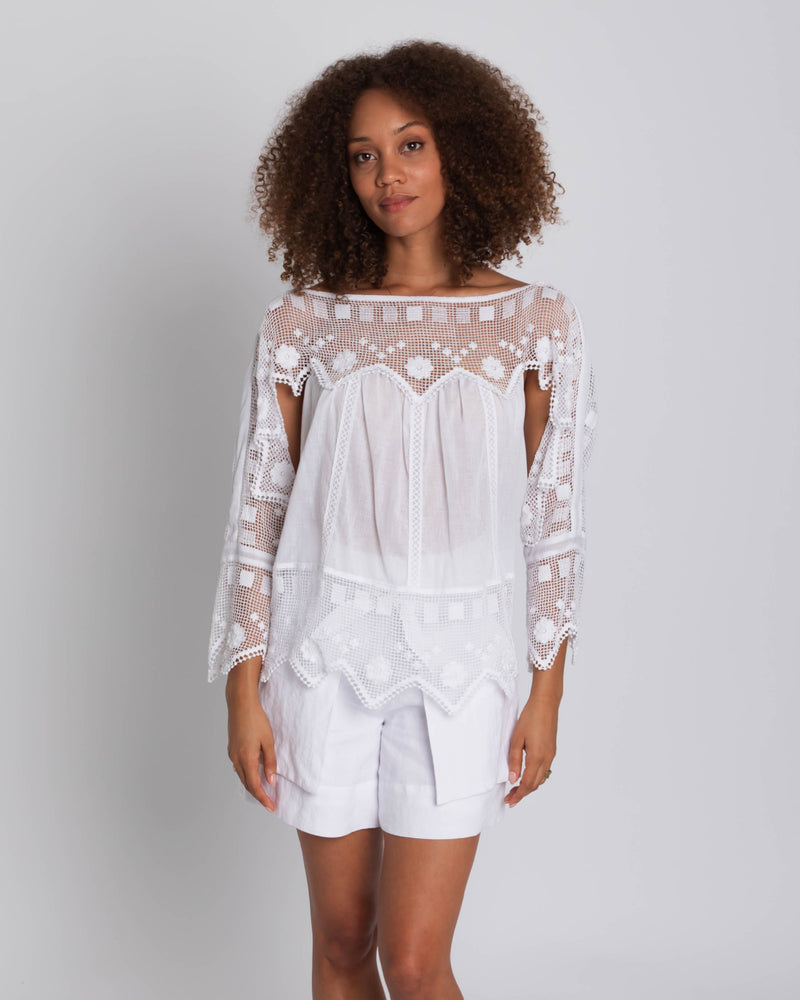 Catalina Top, White