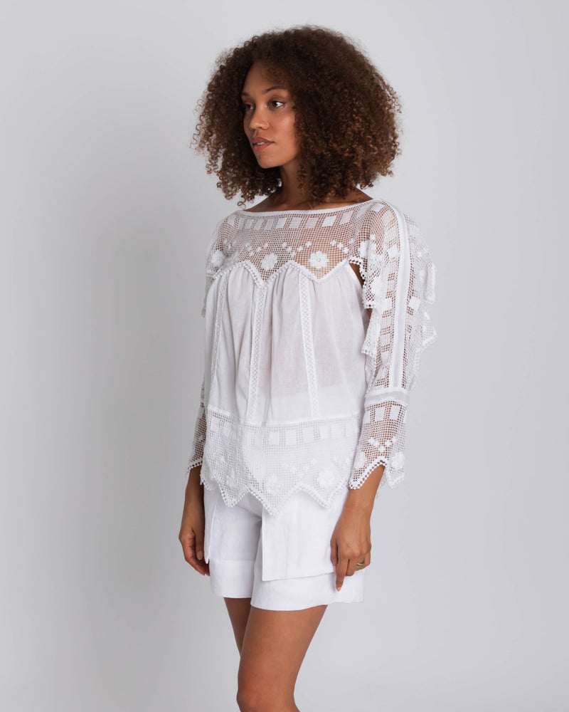 Catalina Top, White