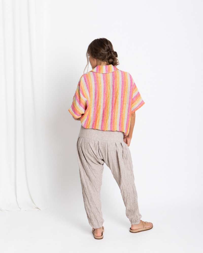 Elton Shirt, Roman Stripe