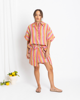 Talia Short / Skirt, Roman Stripe